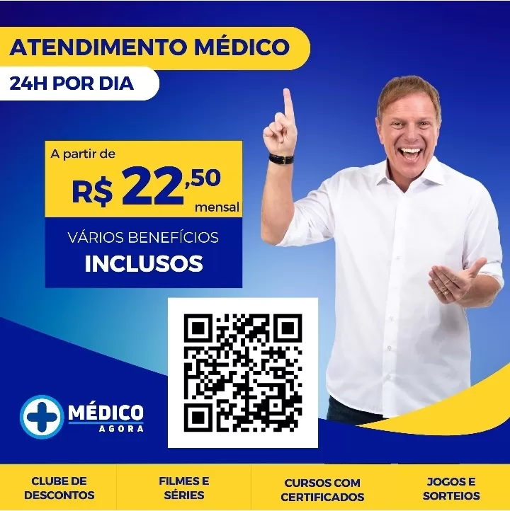 MEDICOS À SUA DISPOSIÇÃO 24HS