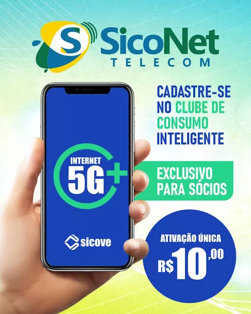 INTERNET 5G COM RENDA EXTRA!