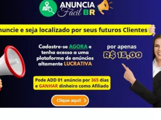 AnunciaFácilBR Guia Comercial Lucrativo