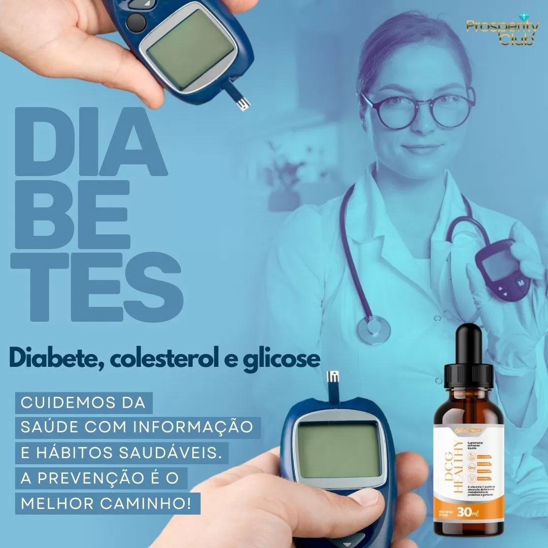 DCG HEALTHY SUPLEMENTO PARA DIABETES, COLESTEROL E GLICOSE!