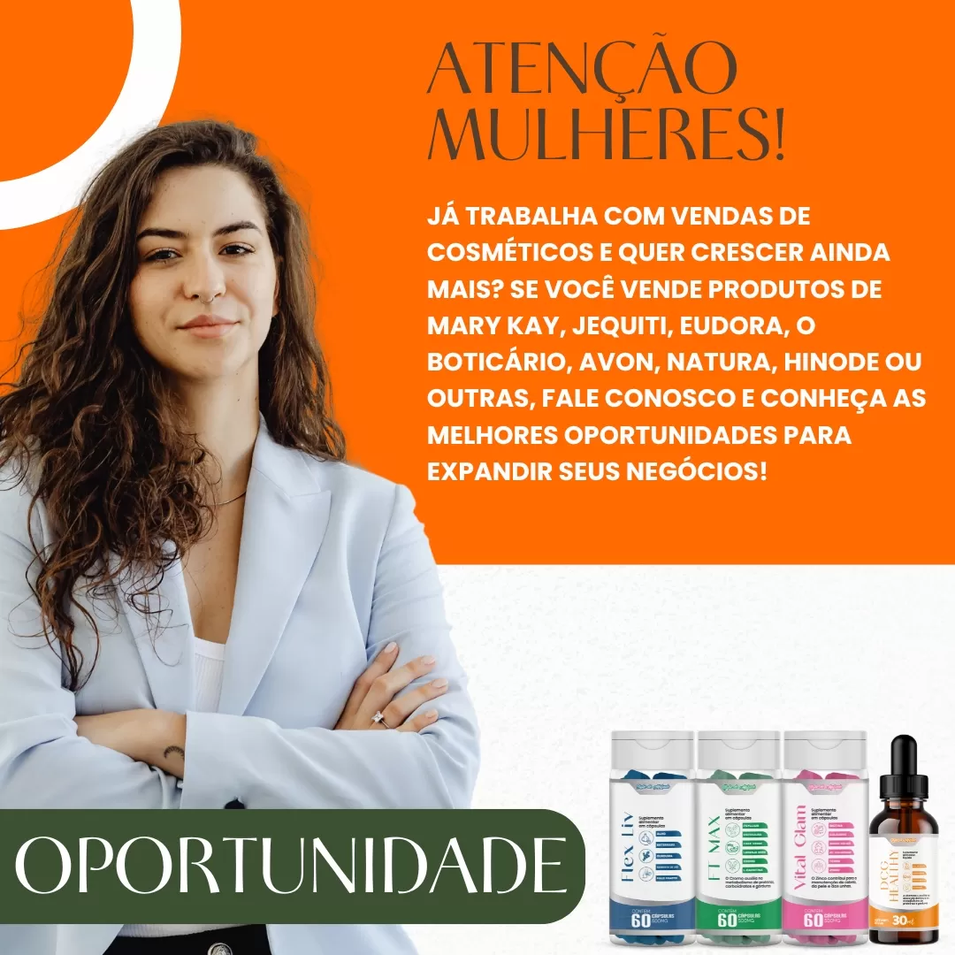 SEJA VENDEDORA DE SUPLEMENTOS DA PROSPERITY CLUB E FATURE ATÉ R$ 1.500 MENSAIS!