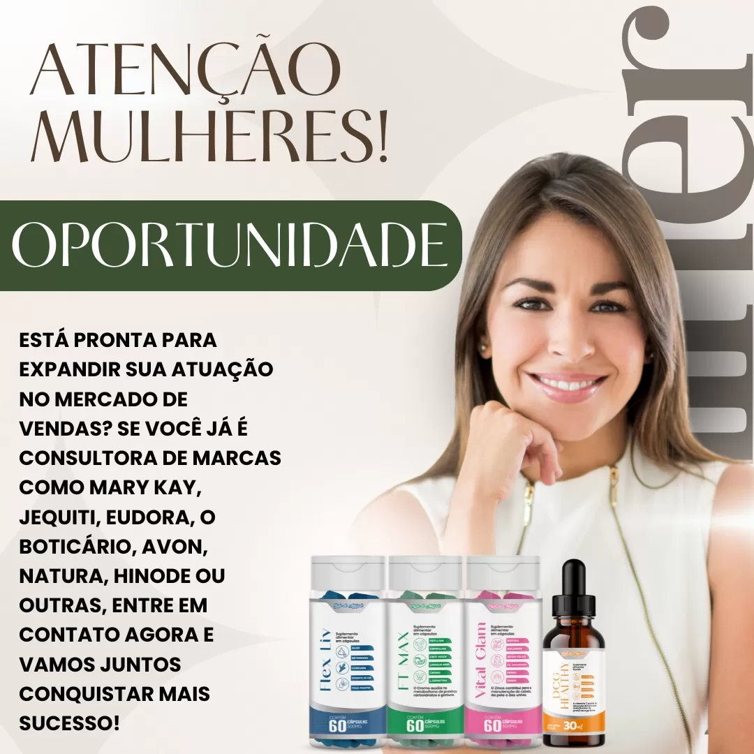 SEJA VENDEDORA DE SUPLEMENTOS DA PROSPERITY CLUB E FATURE ATÉ R$ 1.500 MENSAIS!