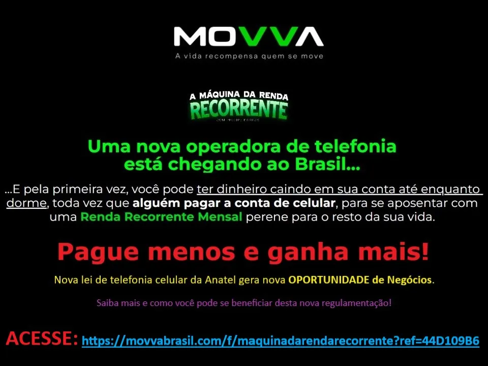 Movva - Saiba como obter GANHOS com o mercado de celular!
